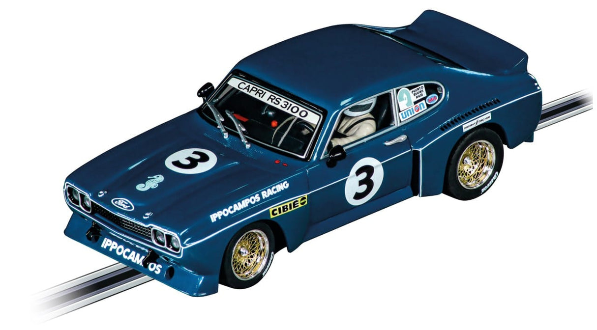 Carrera DIGITAL 1/32 Ford Capri RS 3100 Ippocampos Racing, No.3 Slot Car [32080]