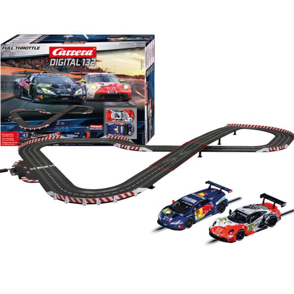 Carrera Digital 1/32 Full Throttle with Wireless 2.0 8m Slot Car Starter Set [30045]