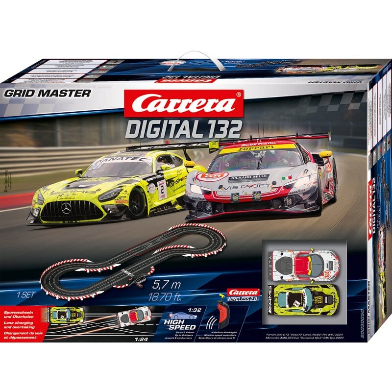 Carrera Digital 1/32 Grid Masters Slot Car Starter Set
