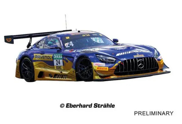 Carrera Digital 1/32 Mercedes-AMG GT3 Evo "Mercedes-AMG Team Winward, No.24" DTM 2025 Slot Car