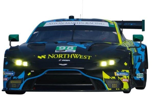 Carrera Evolution 1/32 Aston - Martin Vantage GT3 Northwest No.98 Slot Car [27783] - Hobbytech Toys
