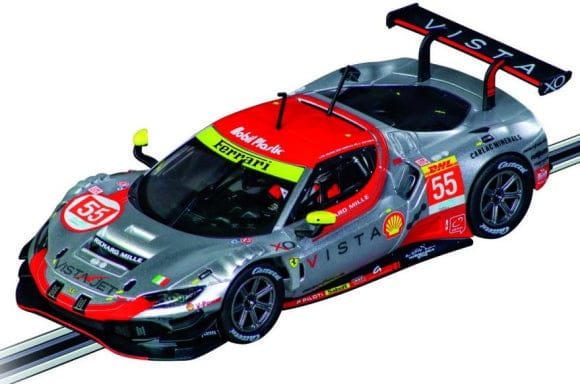 Carrera EVOLUTION 1/32 Ferrari 296 GT3 Vista AF Corse No.55 FIA WEC 2024 Slot Car