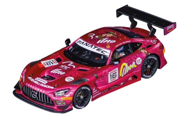 Carrera EVOLUTION 1/32 Mercedes-AMG GT3 Evo Unoracing Team Landgraf, No.16 24H Spa 2024 Slot Car [27818]