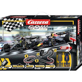 Carrera GO!!! 1/43 Max Competition F - 1 Mercedes AMG & Red Bull Slot Car Starter Set [62574] - Hobbytech Toys