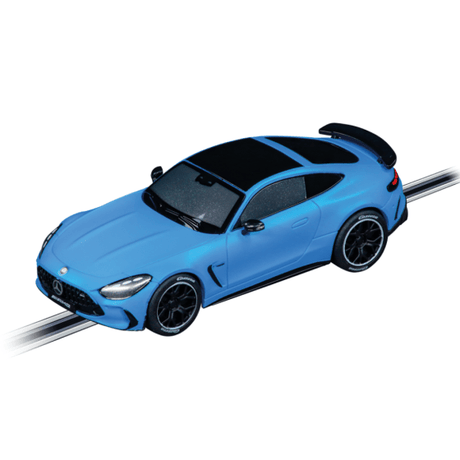 Carrera GO!!! AMG Mercedes GT - Hyperblue Magno Slot Car [64252] - Hobbytech Toys