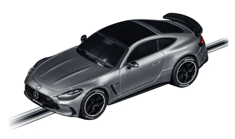 Carrera GO!!! AMG Mercedes GT - Selenite Gray Slot Car [64253] - Hobbytech Toys