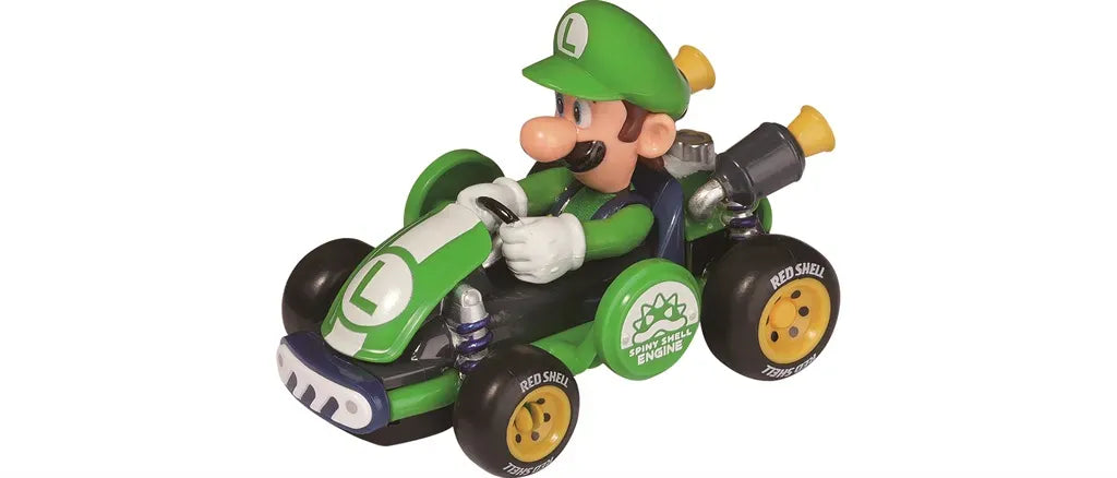 Carrera GO!!! Mario Kart World - Luigi Slot Car