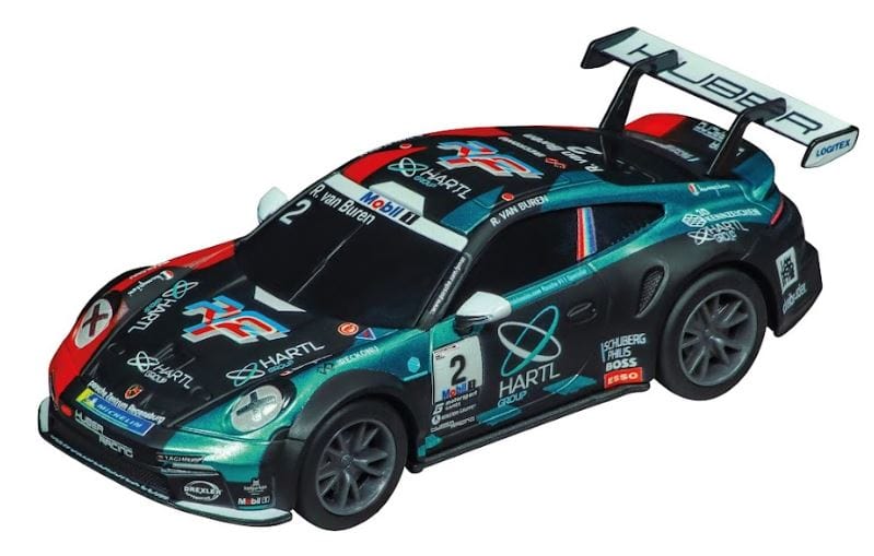 Carrera GO!!! Porsche 992 GT3 Cup - Huber Racing No.2 Slot Car [64244] - Hobbytech Toys