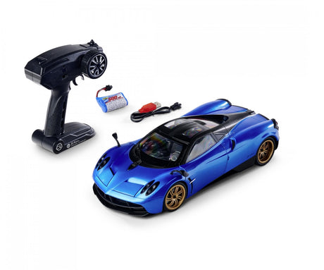 Carson 1/14 Pagani Huaira RC Car RTR - Blue - Hobbytech Toys