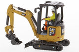 Cat 1/50 301.7 CR Mini Hydraulic Excavator High Line Diecast Model