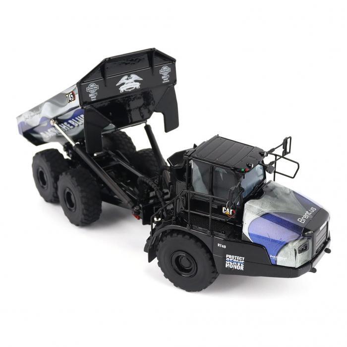 Cat 1/50 745 Articulated Truck Brent Scarbrough Livery Diecast Model