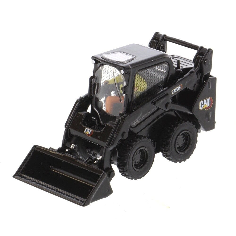 Cat 1/50 Black 242D3 Skid Steer Loader High Line Series Diecast Model