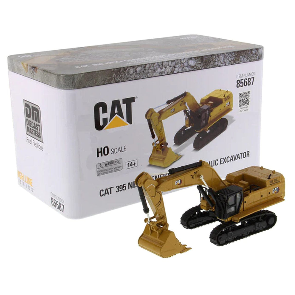 Cat 1/87 395 Excavator ME Version Diecast Model