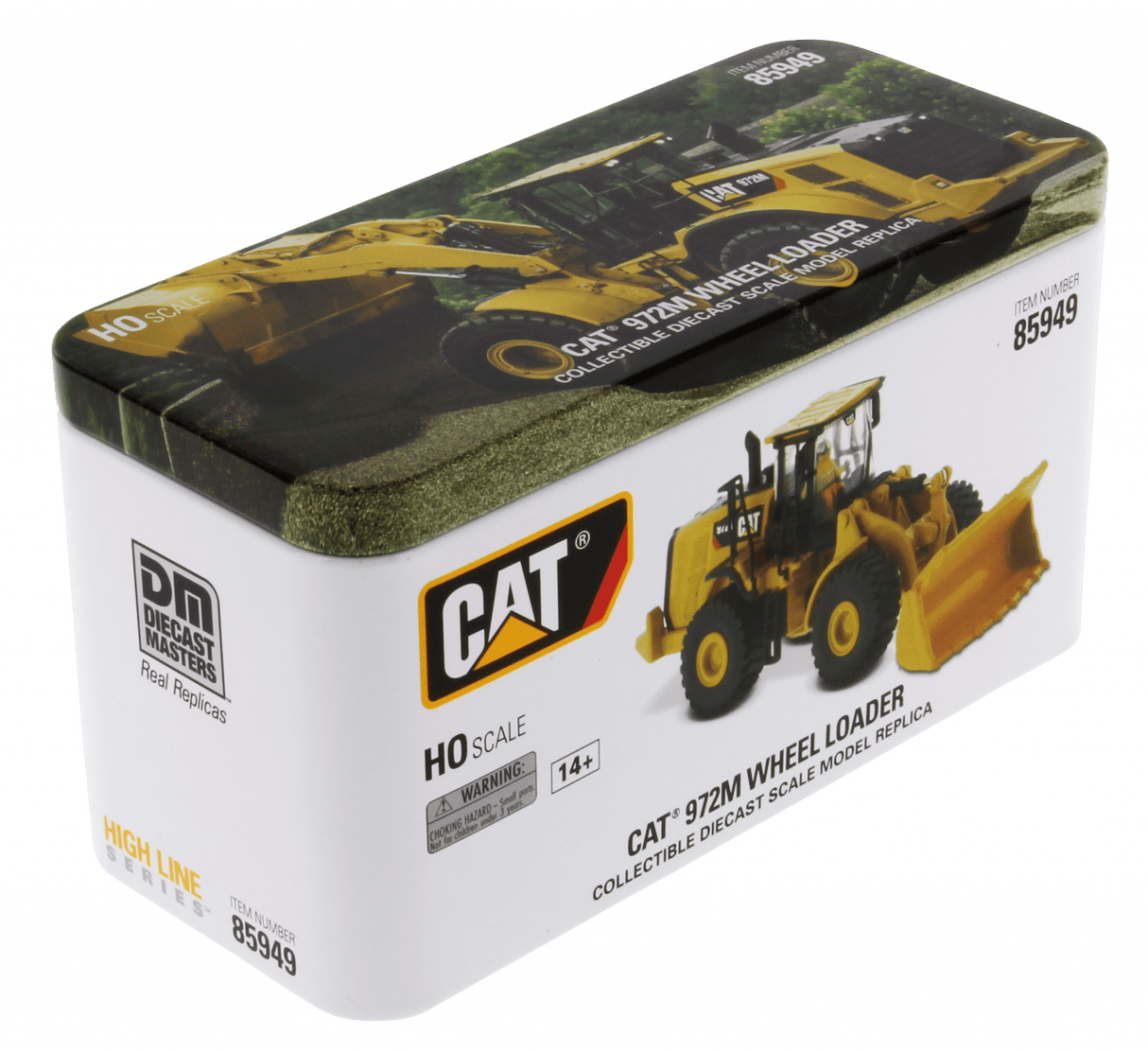 Cat 1/87 972M Wheel Loader High Line HO Series Diecast Model