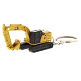 Cat Micro 320 Hydraulic Excavator Keychain