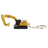 Cat Micro 320 Hydraulic Excavator Keychain