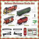 Christmas Steam Train Diorama Gift Set with Lights & Steam