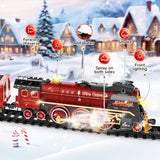 Christmas Steam Train Diorama Gift Set with Lights & Steam