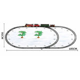 Christmas Steam Train Diorama Gift Set with Lights & Steam
