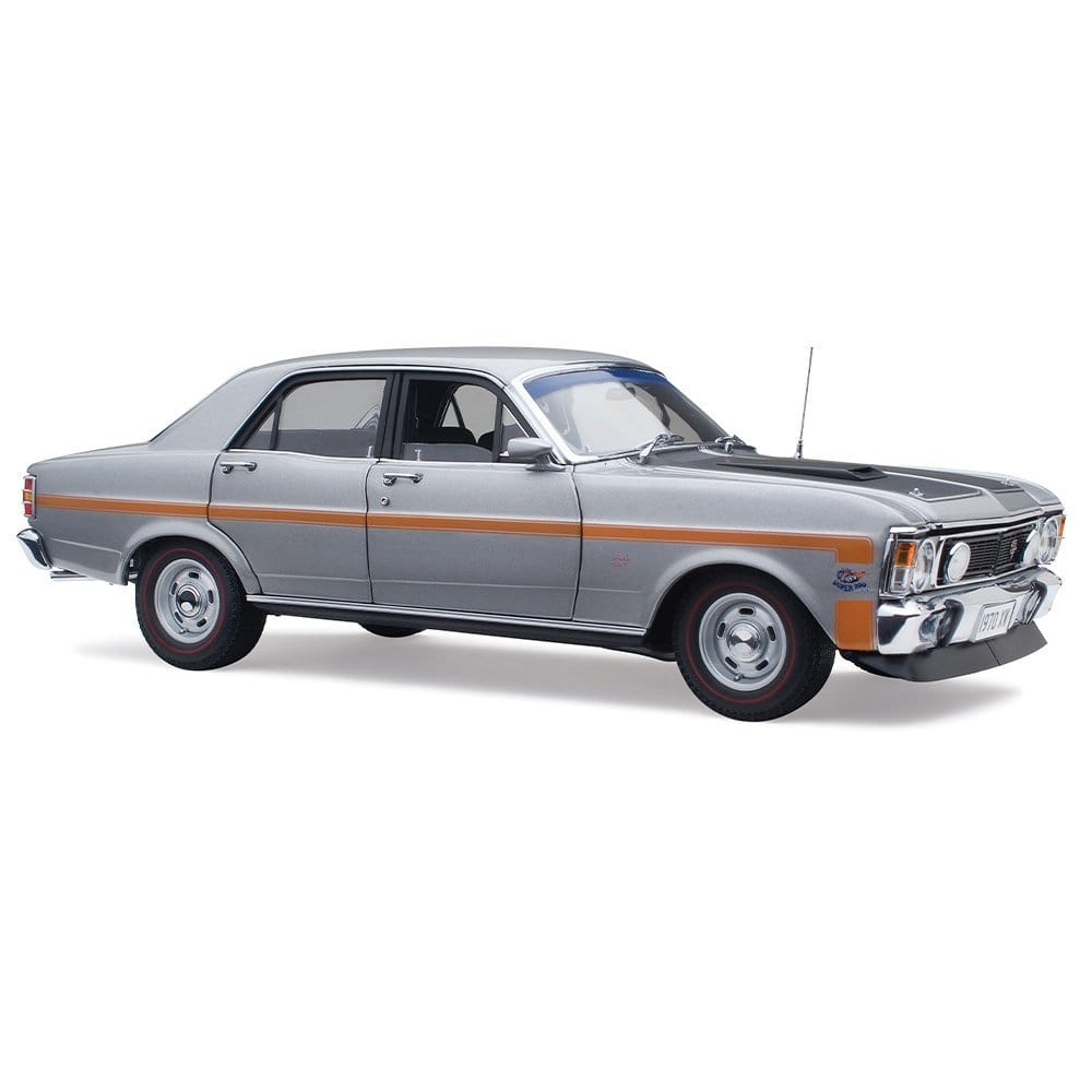 Classic Carlectables 1/18 Ford XW Falcon GT - HO Phase II Silver Fox [18836] - Hobbytech Toys
