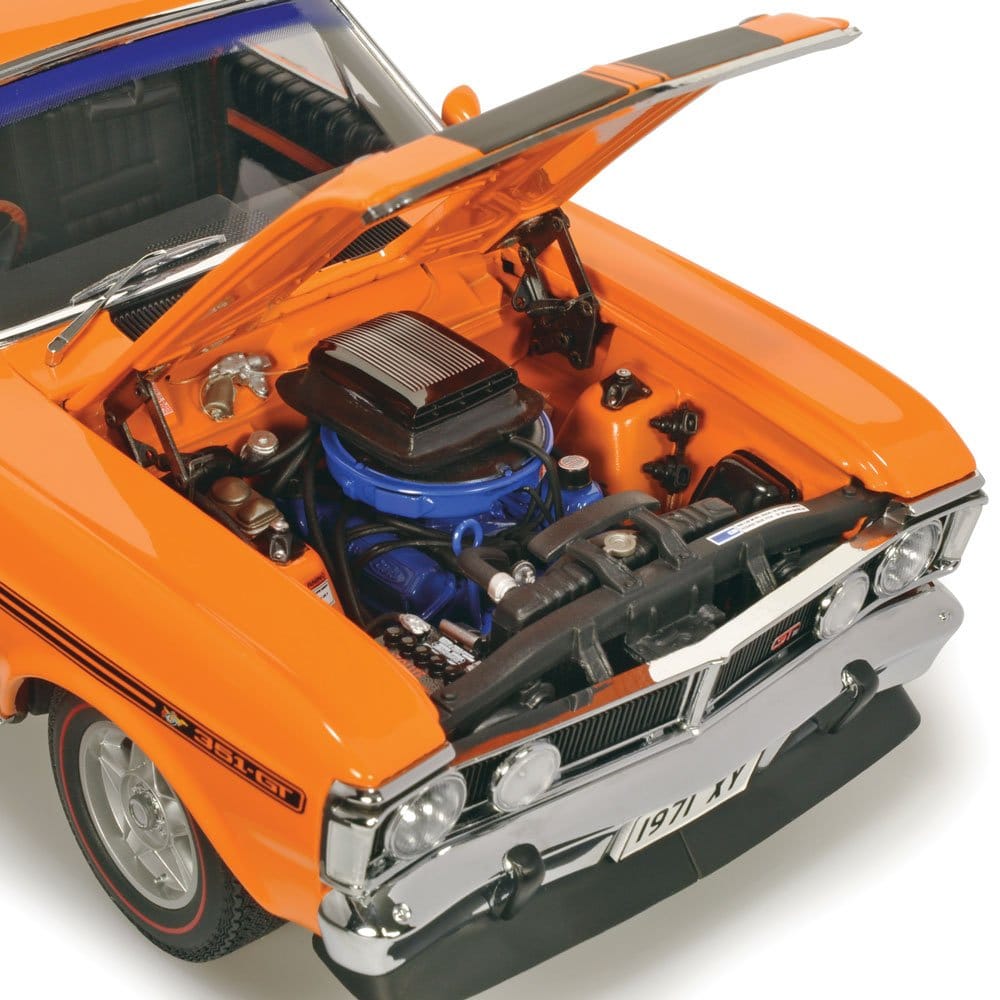 Classic Carlectables 1/18 Ford XY Falcon GT-HO Phase III Raw Orange Diecast Model