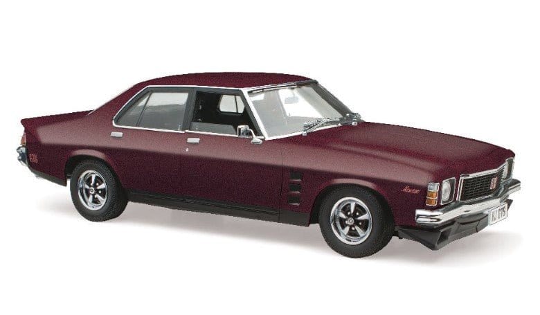 Classic Carlectables 1/18 Holden HJ Monaro GTS Sedan - Claret Metallic [18841] - Hobbytech Toys