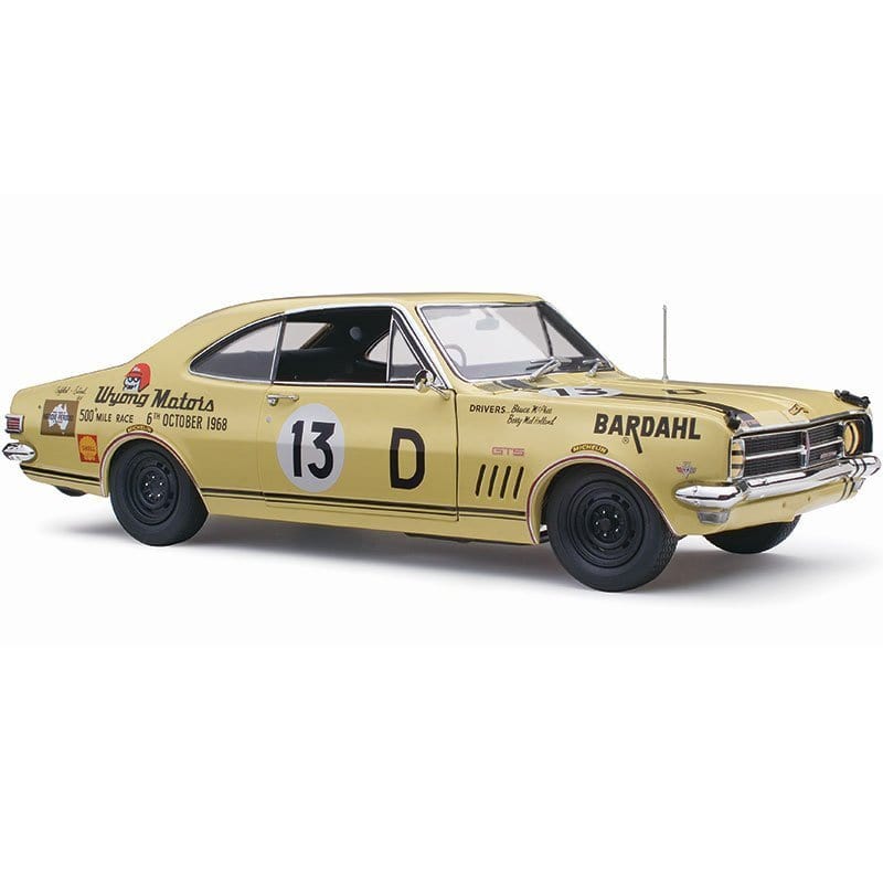Classic Carlectables 18827 1/18 Holden HK Monaro GTS 327 1968 Bathurst Winner Diecast Model - Hobbytech Toys