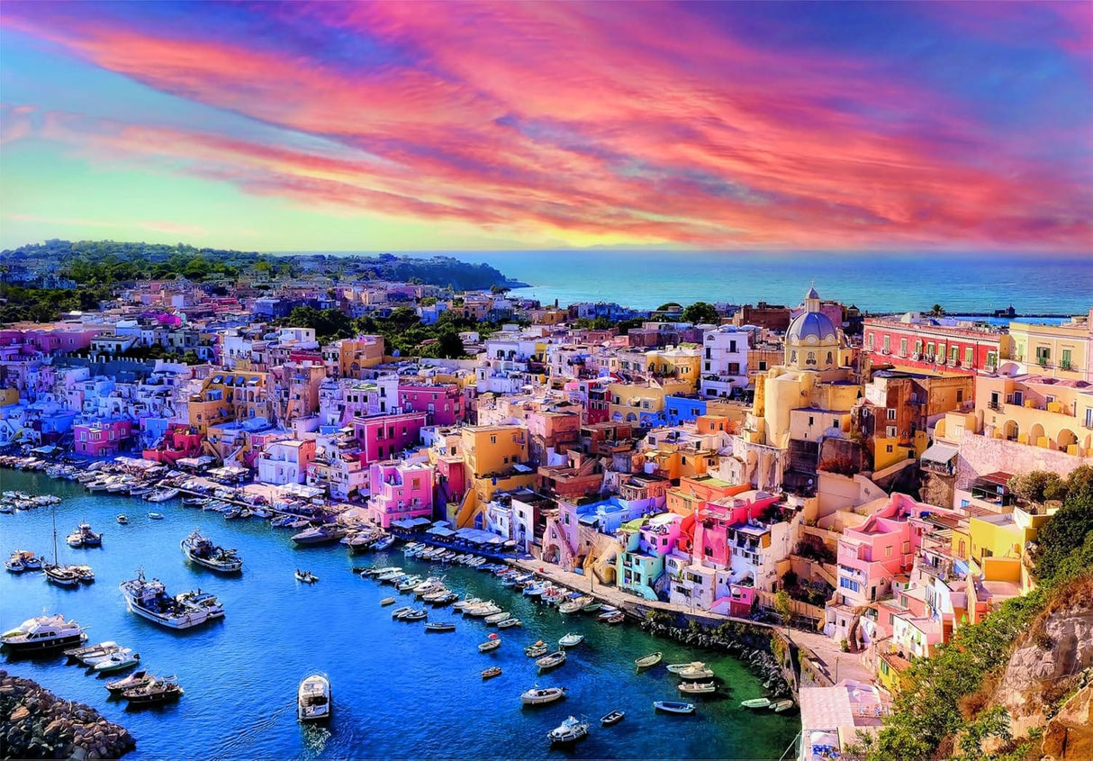 Clementoni Picturesque Procida Island 1500pc Jigsaw Puzzle