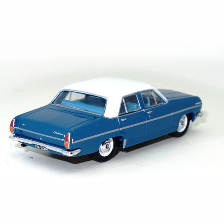 Cooee Classics 1/64 1968 HR SPECIAL SEDAN - Aqua Blue/White Roof