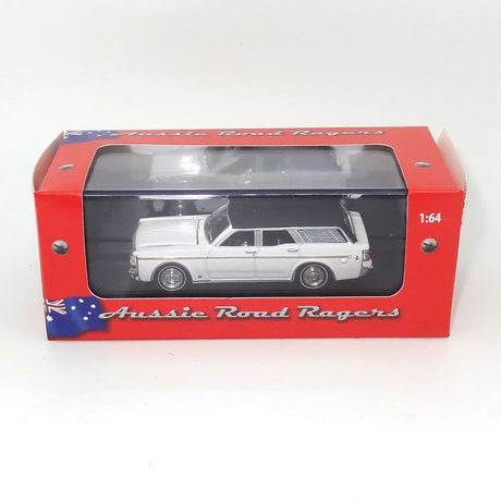 Cooee Classics 1/64 1970 XW GS Fairmont V8 Wagon - Sno White / Black Roof