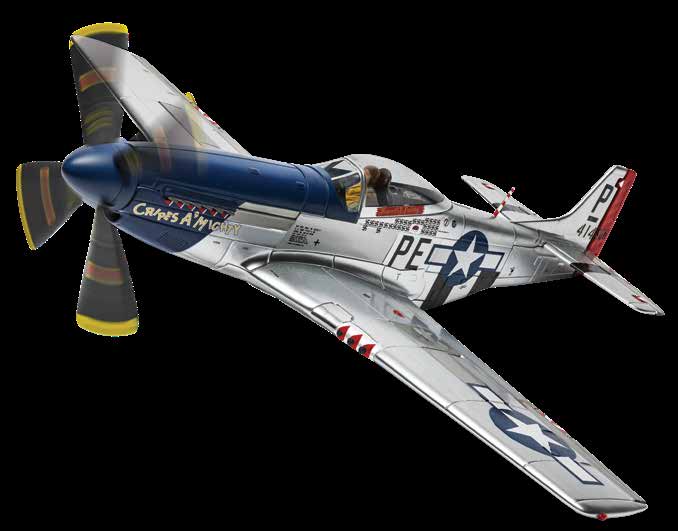 Corgi AA34410 North American P-51D Mustang Cripes A Mighty George Preddy 1/32 die-cast model