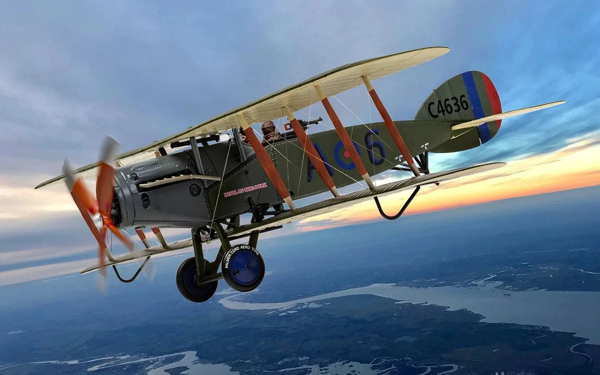 Corgi 1/48 Bristol F2B Fighter, A6/C4636, Devil-in-the-Dusk Diecast Model [AA28804]