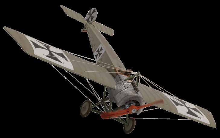 Corgi AA28704 Fokker E.III Eindecker Josef Jacobs 1/48 die-cast model