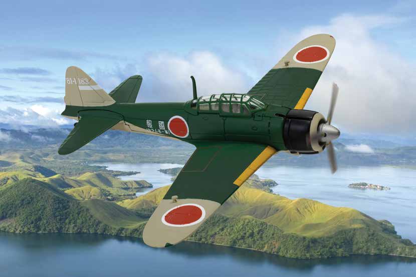 Corgi AA33110 Mitsubishi A6M2-21 Zero 1/72 die-cast model