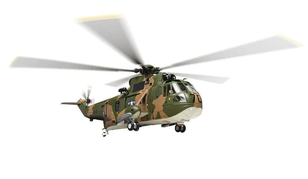 Corgi 1/72 Sikorsky SH - 3A Sea King, NV - 70, HS - 2 Golden Falcons, USS Hornet, May 1967 Diecast Model - Hobbytech Toys