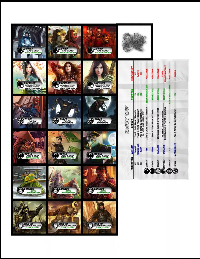 Coup Card Game