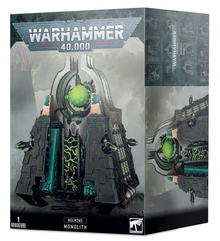 GW 49-09 Warhammer 40000: Necrons Monolith 2020 - Hobbytech Toys