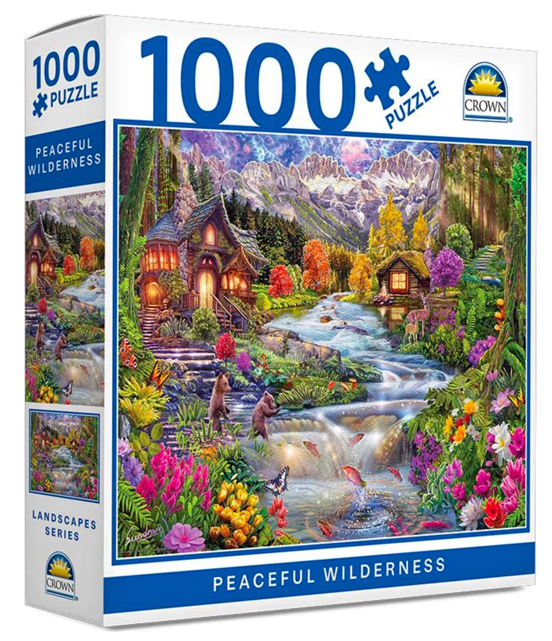 Crown 1000pc Puzzle Peaceful Wilderness