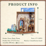 CUTEBEE DIY Bookends - Fairy Town Kit - Hobbytech Toys