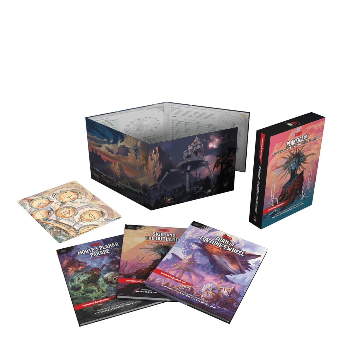 D&D Dungeons & Dragons Planescape Adventures in the Multiverse Hardcover - Hobbytech Toys