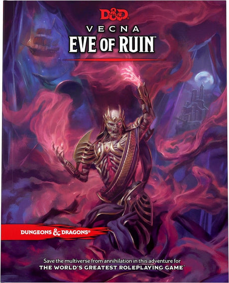 D&D Dungeons & Dragons Vecna Eve of Ruin Hardcover - Hobbytech Toys