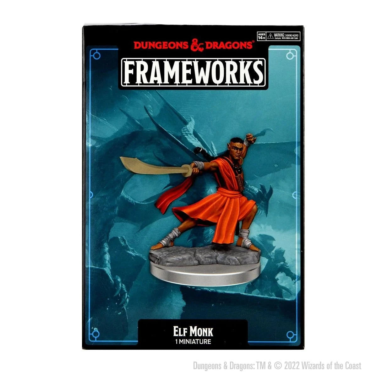 D&D Frameworks Elf Monk Male - Hobbytech Toys