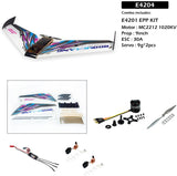 Dancing Wings 1.1m Boomerang Flying Wing Balsa RC Plane Kit (Motor,ESC,Servos Included)