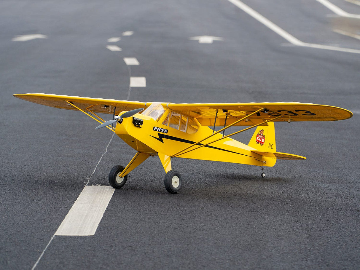 Dancing Wings J3-Cub 2.0m Balsa RC Plane Kit (Motor,ESC,Servos Included)