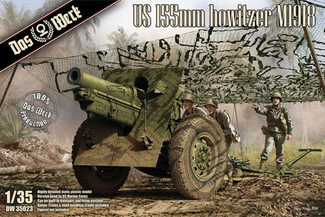 Das Werk 1/35 155mm howitzer M1918 [DW35023] - Hobbytech Toys