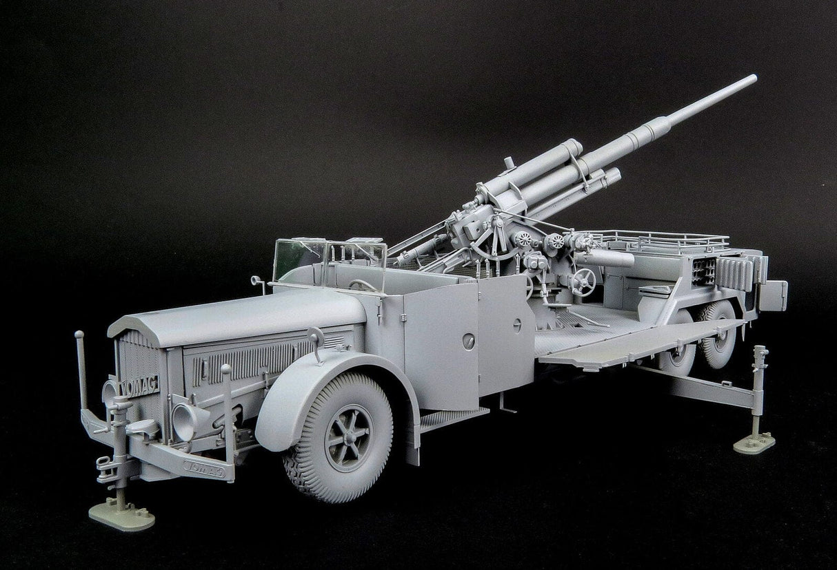 Das Werk 1/35 8,8 cm Flak on a 9t VOMAG Plastic Model Kit [DW35024]