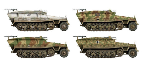 Das Werk 1/35 Mtl. Pi. Pzwg. Sd.Kfz. 251/7 Ausf. D Plastic Model Kit