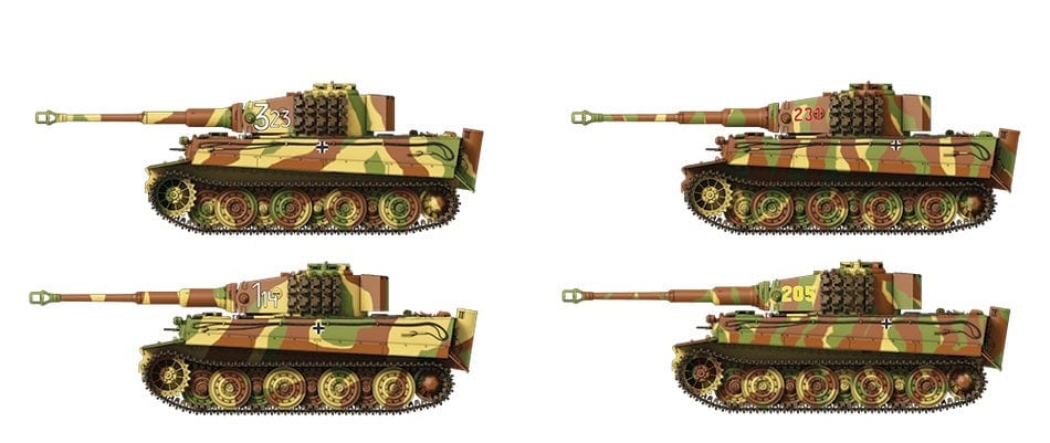 Das Werk 1/35 Pzkpfwg.VI Tiger I Plastic Model Kit [DW35028] [DW35028]
