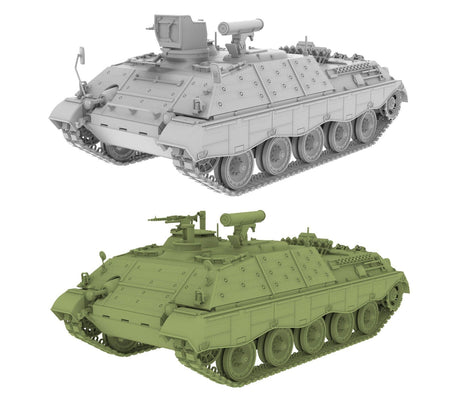 Das Werk 1/35 Raketenjagdpanzer Jaguar 1 Plastic Model Kit