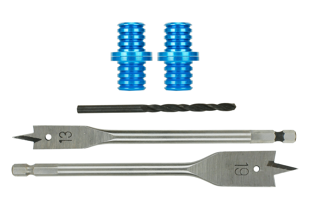 DCC Concepts Baseboard Dowels with Spade Drill Bits 2 Pack [DCB - BDKIT] - Hobbytech Toys
